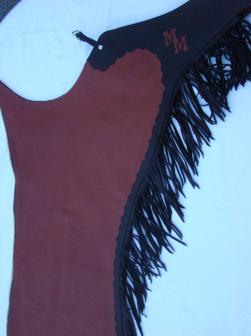 leather show chaps